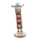 Hopi Stacy Talahytewa Jr Wood Kachina "Shalako"