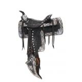 c.1945-1960 Ted Flowers Silver Parade Saddle