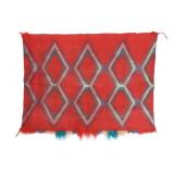 1880 Navajo Transitional Germantown Childs Blanket