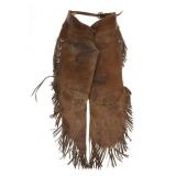 Montana Great Basin Buckaroo Leather Chinks