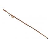 Carved Wood & Antler Yellowstone Walking Sticks