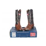 Tony Lama Full Quill Ostrich & Leather Men