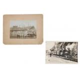 Original Locomotive Cabinet Cards 1880-90s (2)