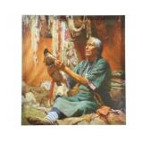 Howard Terpning "New Doll For My Granddaughter"