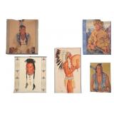 Winold Reiss (1886-1953) Great Northern Artwork
