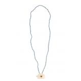 Sun & Moon Russian Blue Trade Beads Necklace