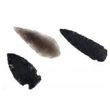 Lake Co., Oregon Notched & Ovoid Projectile Points