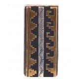 Navajo Singer Sterling Silver 12k GF Money Clip