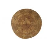 HUGE California Mission Apache Basketry Tray 1880-
