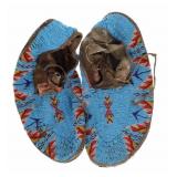 Sioux Beaded Tanned Hide Men