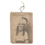 Ogalala Sioux Kangi Howaste Good Crow Cabinet Card