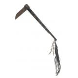 19th-C. Knife Blade Tomahawk w/ Teeth Drop -Pawnee