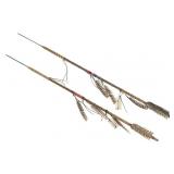 Many Trails Chippewa Cree Beaded Throwing Arrows