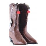 Tony Lama Leather & Bull Hide Boots Made In Mexico