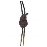 Navajo Oreland C. Joe Bronze "Standing Bear" Bolo