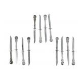 Ca 1948 French Provincial Towle Sterling Knives