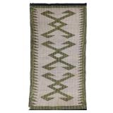 1960s Navajo Water Beetle Regional Red Mesa Rug