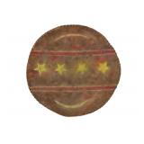 19th-C. Lakota Sioux Pictorial Painted War Shield