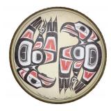 Pacific Northwest Coast Clarence Wells Haida Drum