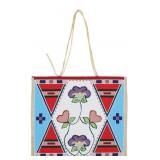 Crow Apsaalooke Montana Beaded Flat Bag ca. 2017