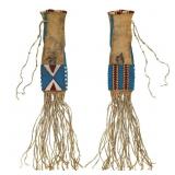 circa 1860-1870 Northern Plains Beaded Pipe Bag