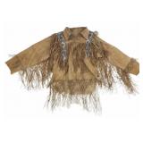 Amazing Comanche Beaded Shirt Late-19th-Cent.