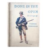 "Done in the Open" Frederic Remington