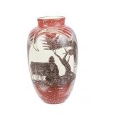 Navajo Delbert Blackhorse Sgraffito Large Pottery