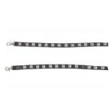 Ted Flowers Silver Mount & Leather Reins 1940-50s