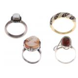 Sterling Silver Multi Stylized Costume Jewelry
