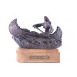 J. F. Policky Bronze "Against The Current" Ltd. Ed