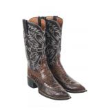 Cowtown Boots Caiman Belly & Leather Boots