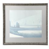 Russell Chatham Litho. 'Yellowstone River Winter'
