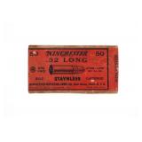 Winchester .32 Long Rim Fire Staynless Cartridges
