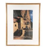 Mesa Verde Square Tower House Photograph Framed