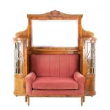 18th-C. Portuguese Dom José I Parlor Bench Cabinet