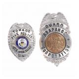 Early Arapahoe & Ute Tribal Native American Badges