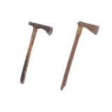 c. 1910- Frontier & Plains Indian Forged Belt Axes