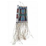 ca. 1870 Nez Perce Beaded Pipe Bag w/ Stem Holder