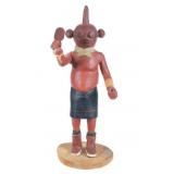 Hopi Indian Tradition 'Mudhead' Kachina or Kasina