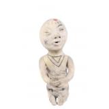 Ca. 1920's Tesuque Pueblo 'Rain God' Sculpture