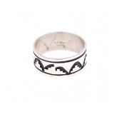 Navajo T & R Singer Sterling Silver Pueblo Ring