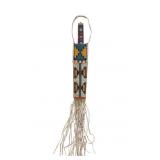 19th-C. Hunkpapa Sioux Dag Sheath & Knife -Museum