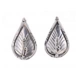 Navajo Herbert Tsosie Sterling Silver Earrings