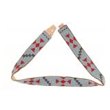 19th-Cent. Assiniboine Beaded Men's Belt