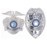 ca. 1939-1950's Entenmann-Rovin Co. Silver Badges