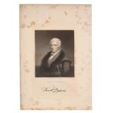 19th C. J.B. Longacre 'Daniel Boone' Engraving