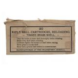 20 SEALED 1891 .45-70 Cartridges Frankford Arsenal