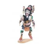 Hopi Tradition Hano Clown Piggy-Back Kachina Doll