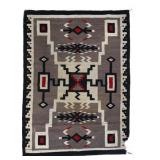 1920 Navajo Storm Pattern Crystal J.B. Moore Rug